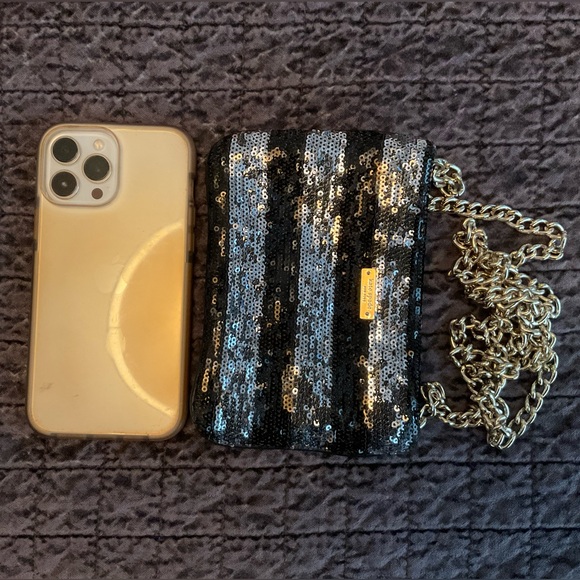 Kate Spade Sequined Bag with Chain - Picture 10 of 11